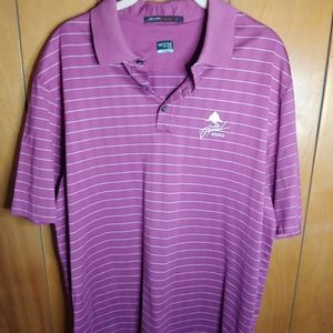 Nike Dry Fit polo golf shirt Tiger Woods Collectio
